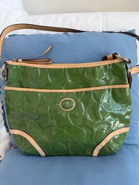 Coach - Peyton Embossed Patent Convertible Hobo